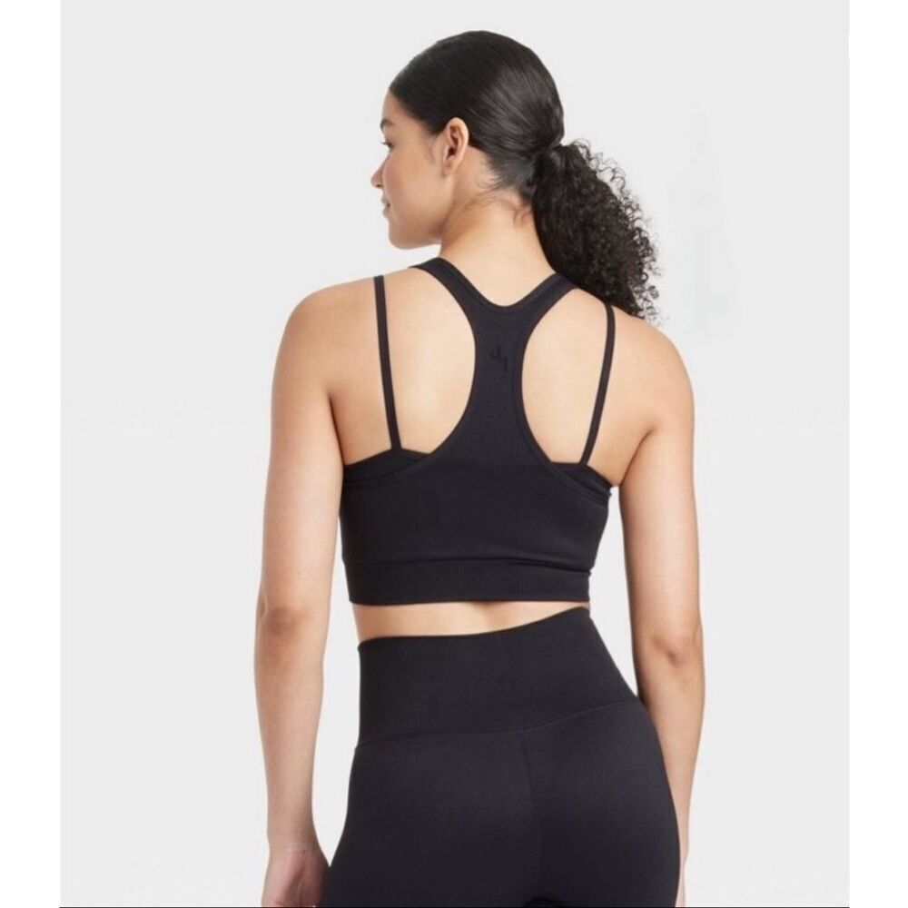 🌸 Joy Lab Medium Support Double Strap Sports Bra Size XS New